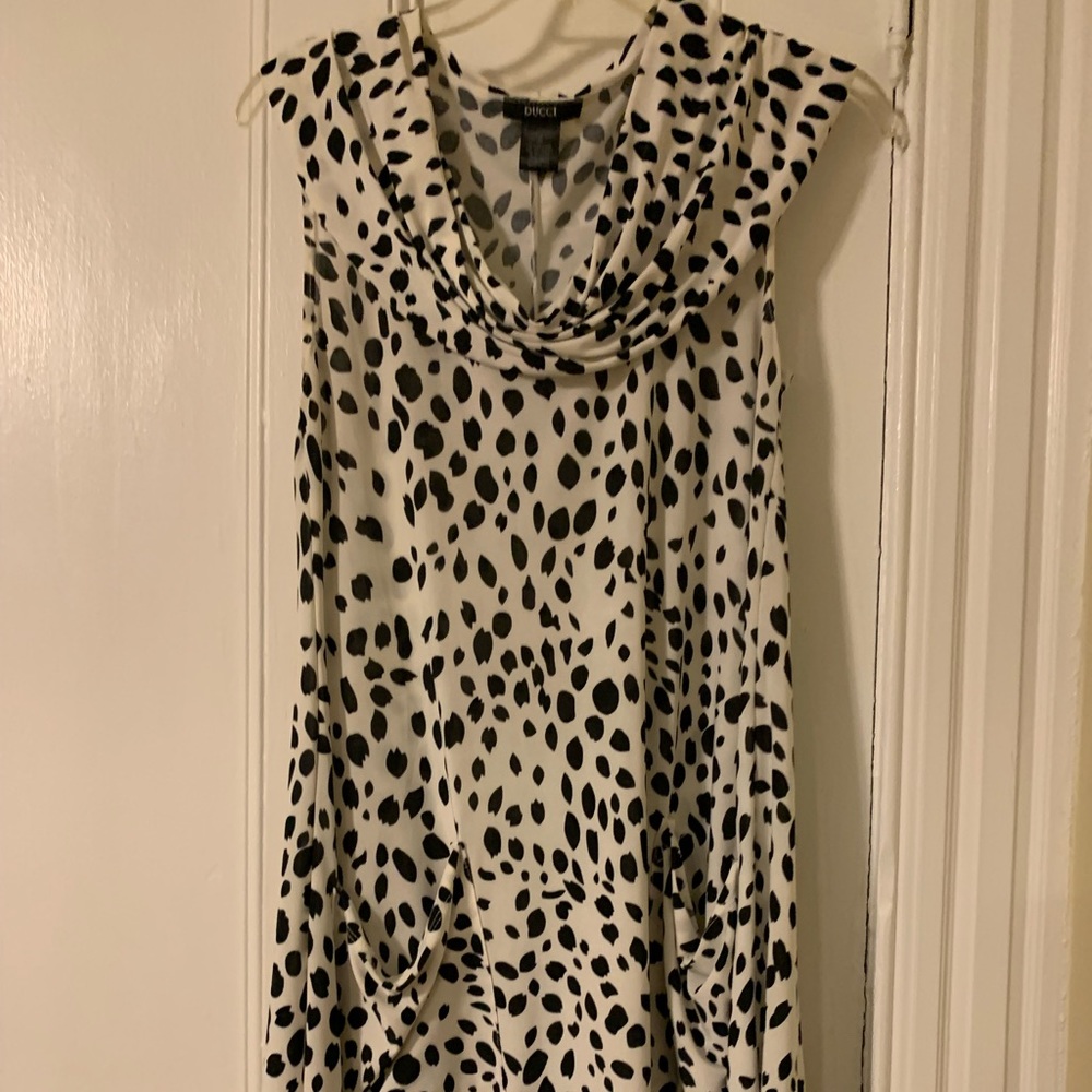 Womens print dress